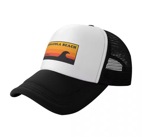 The Sunset Trucker Cap — Retro Beach Vibes