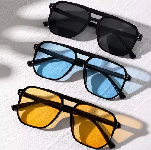 The Sunset Shades — Retro 80s Aviator